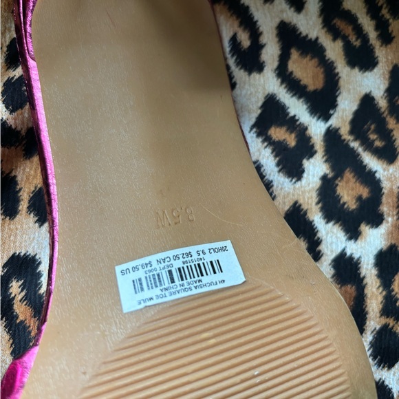 Metallic pink snake skin heels - Picture 3 of 4